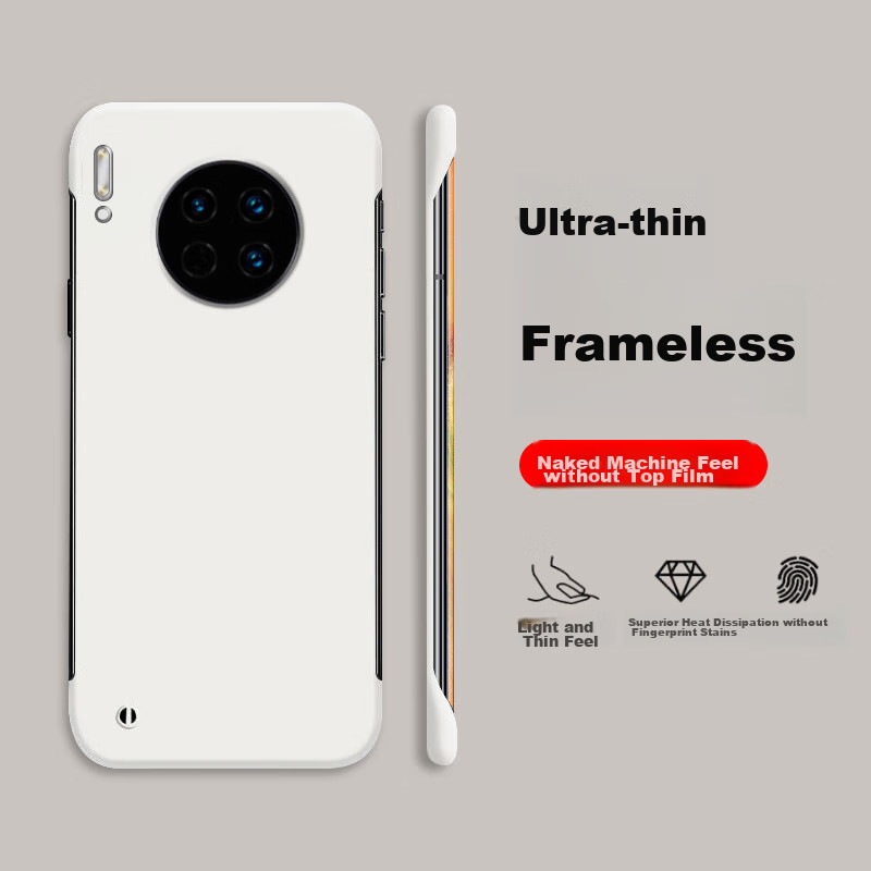 POZZO Ultra-Thin Matte Case for Huawei Mate30 Pro, Borderless Protective Cover,...