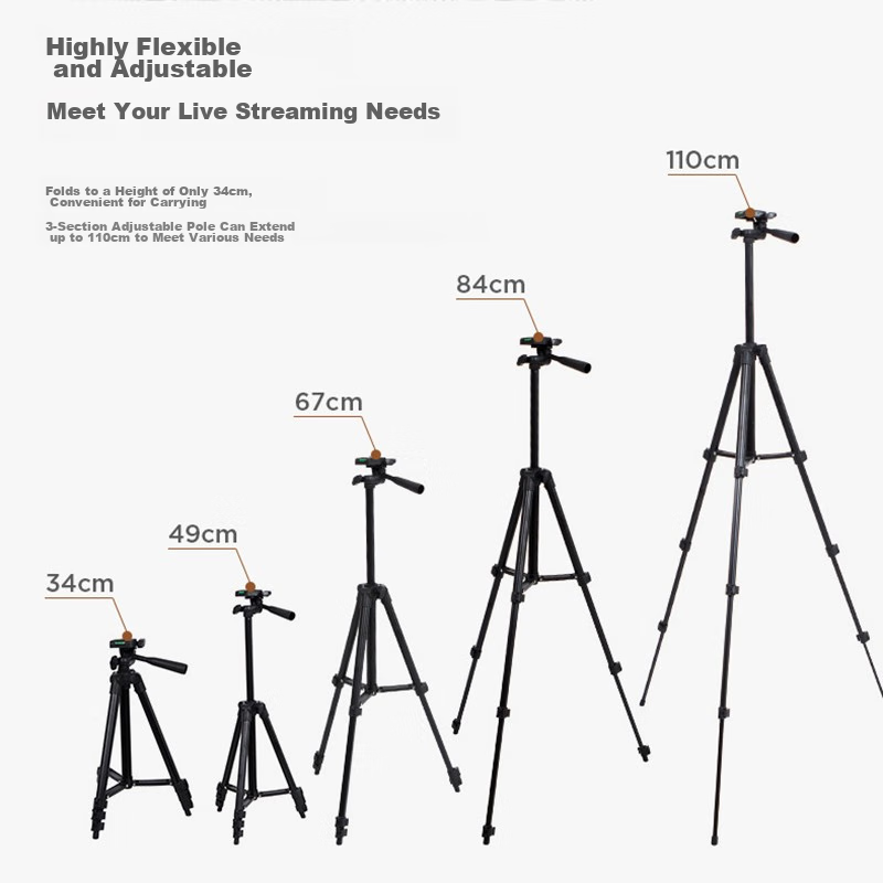 Bkayp Phone Stand, Floor Tripod, Live Streaming, Filming, Selfie, TikTok, Short...