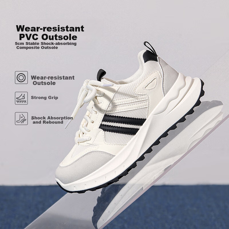 ZHR Thick-soled Women's Shoes New Style All-match Student Sports Shoes Women Lig...