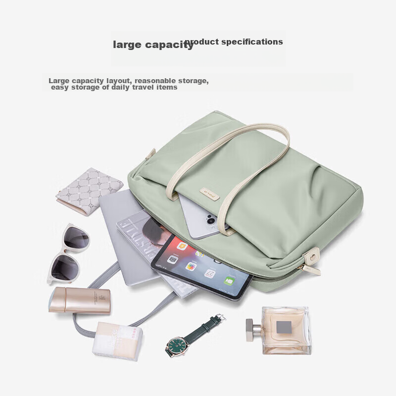 POLO Laptop Bag for Women, Business Briefcase, Large Capacity, for College Stude...