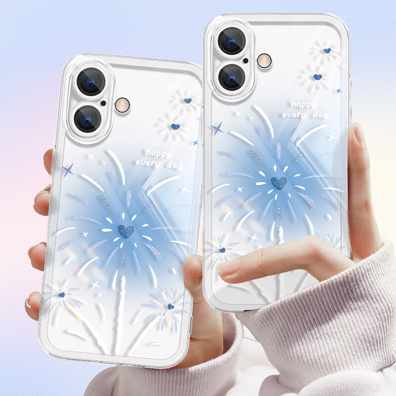 XP Apple 16 Phone Case Lens Full Cover iPhone 16 Transparent Soft Shell Heat Dis...