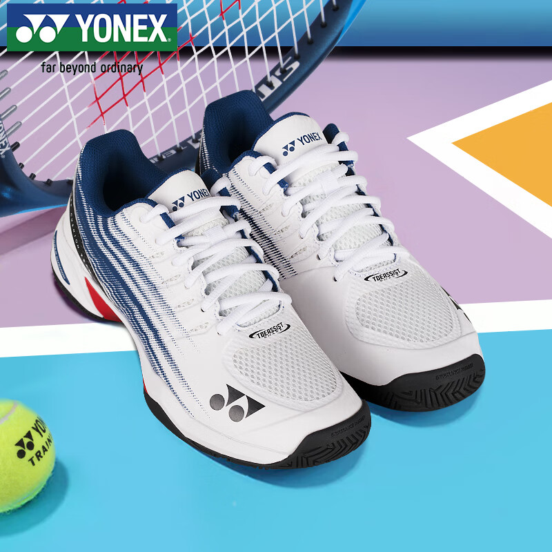 YONEX Men's Tennis Shoes Anti-slip Shock Absorption Professional Competition Tra...