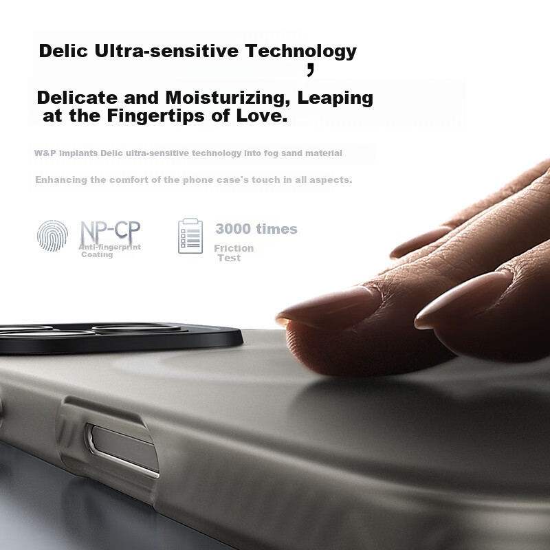 W&P [USA] Apple 16 Phone Case iPhone 16 Protective Cover Magnetic Charging Full...