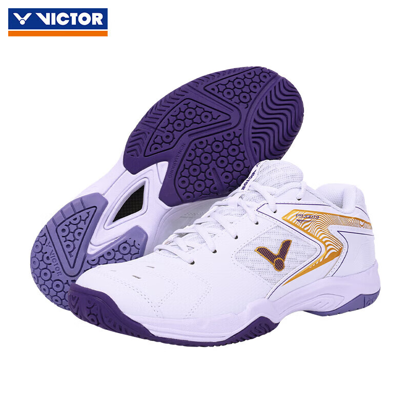 VICTOR P9200TD High-Elasticity Stable Badminton Shoes for Men And Women, White A...