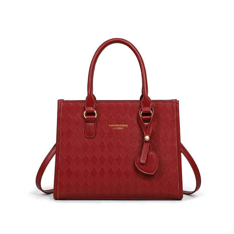 Viney Leather Handbag for Women, Wedding Bag, High-End Tote Bag, Shoulder Bag, C...