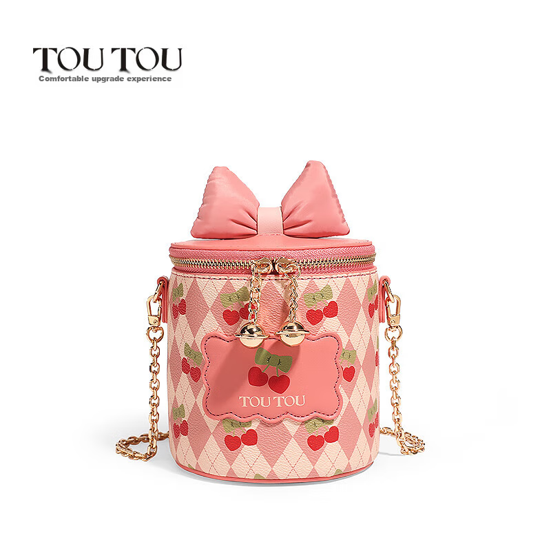 Toutou Women's Handbag 2025, Box Bag with Bow, Chain Small Bag, Gift for Women,...