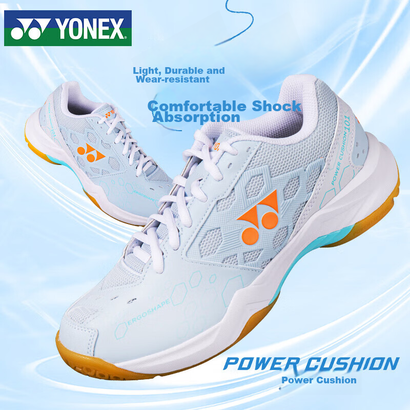 YONEX Badminton Shoes, Shock-Absorbing, Wear-Resistant, for Competition And Trai...