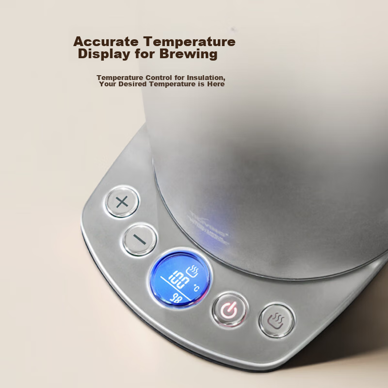 TILIVING (Titanium Living) Pure Titanium Electric Kettle, Insulated All-In Autom...