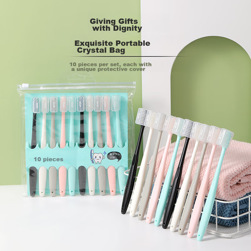 RAOYI Family Travel Set, Gum And Tooth Protection Toothbrush with Soft Bristles,...