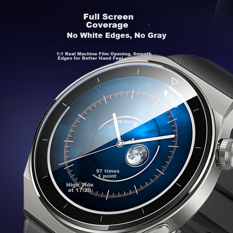 Smorss [2 pieces deluxe] Suitable for Huawei Watch GT3 Pro protective film Huawe...