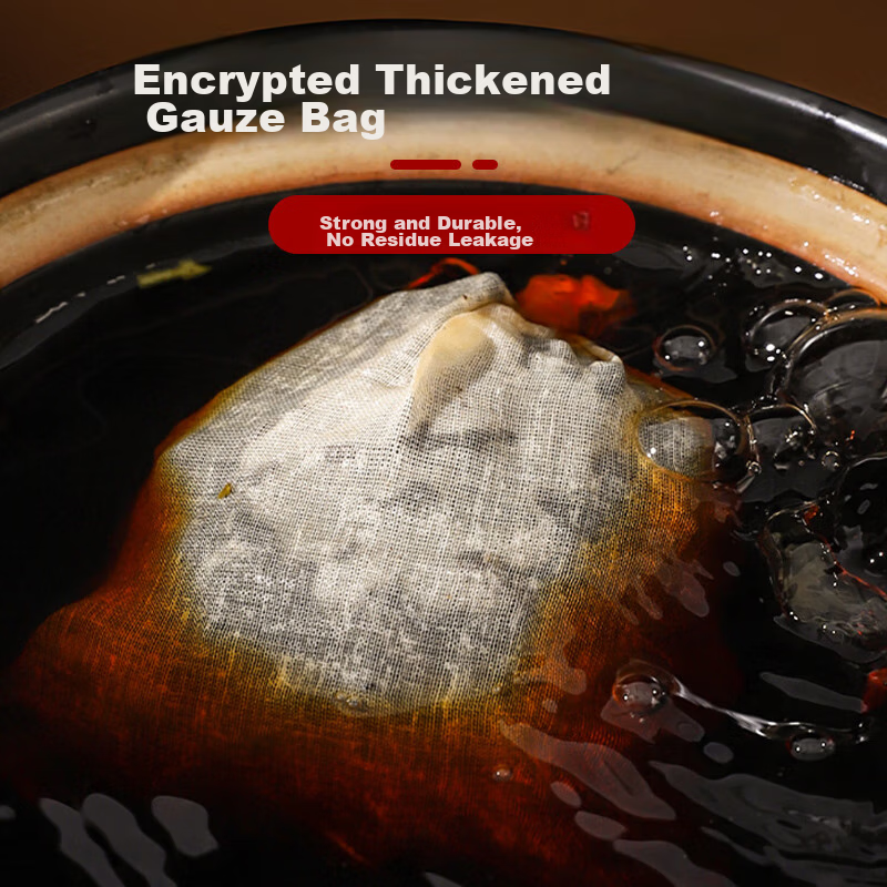 SHUANG YU Cotton Filter Bags, Large Size, 20 Pieces, Tea Strainer Bags, Marinade...