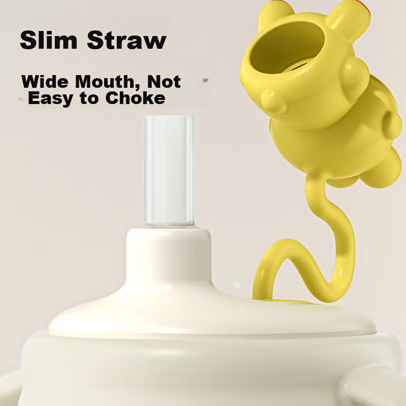 COOKSS Children's Milk Cup, Training Cup, Direct Drinking Cup, Baby Water Cup, S...