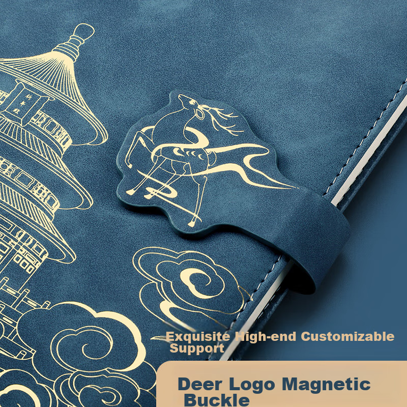 Ujia National Trend Notebook, Forbidden City Chinese Style Creative Journal, Bus...