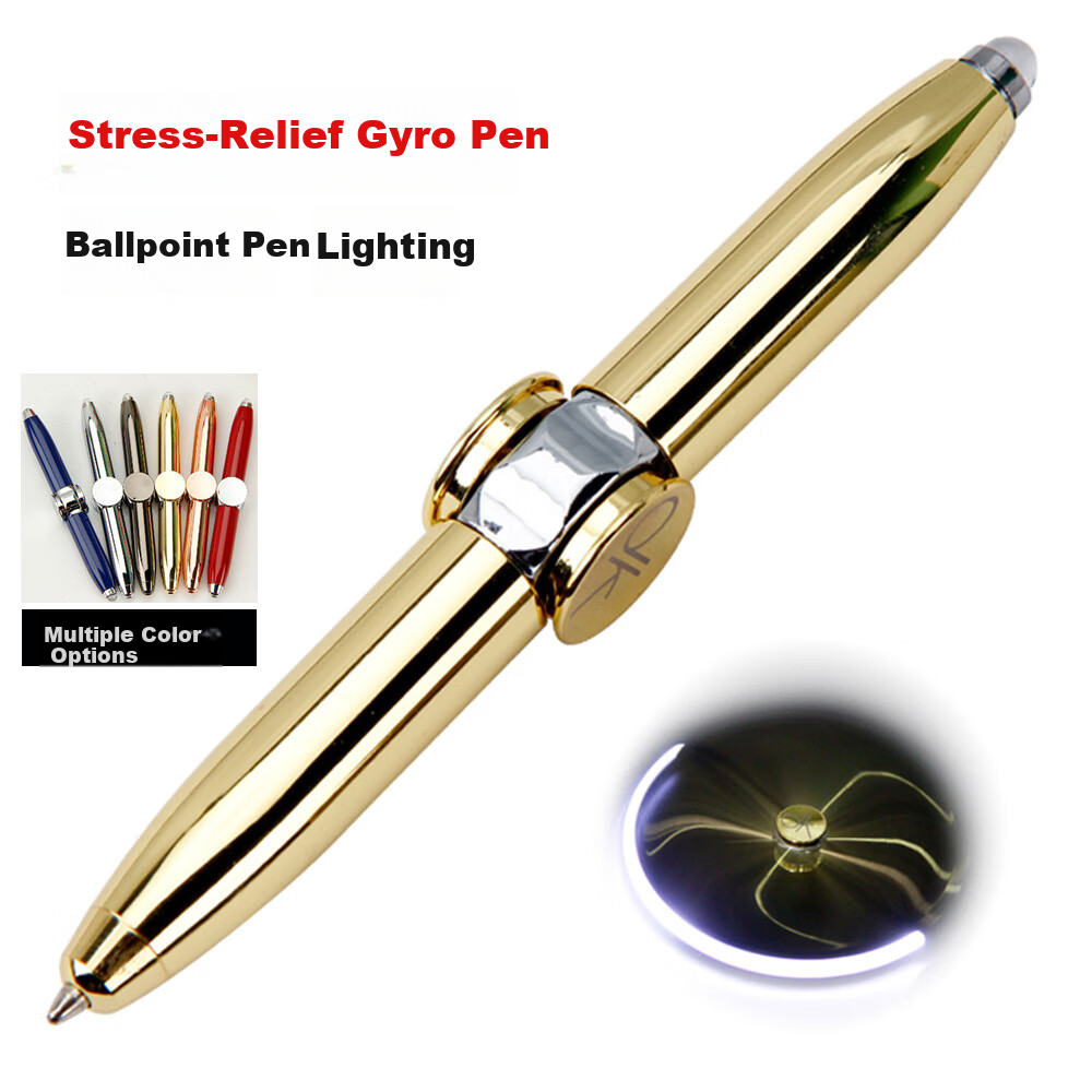 Touch Fish Black Technology Multi-function Fingertip Rotating Pen for Students w...