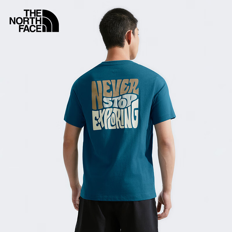 The North Face Men's Short-Sleeve T-Shirt, Outdoor Quick-Dry, Soft, Breathable,...