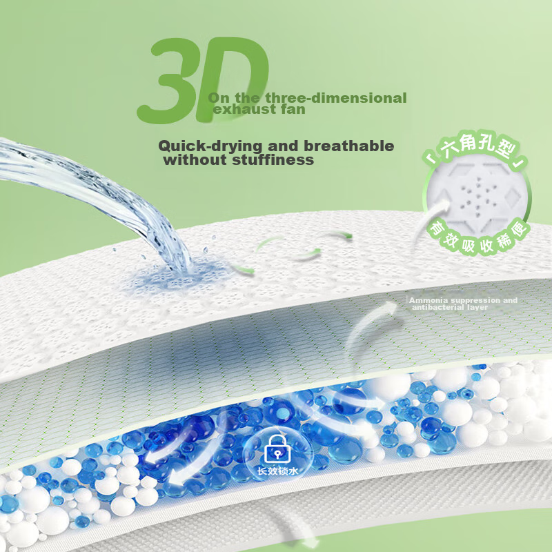 YEEHOO Ying Shi · Le Xiang Series Pull-Up Diapers, XL Size, 100 Pieces, Ammonia-...