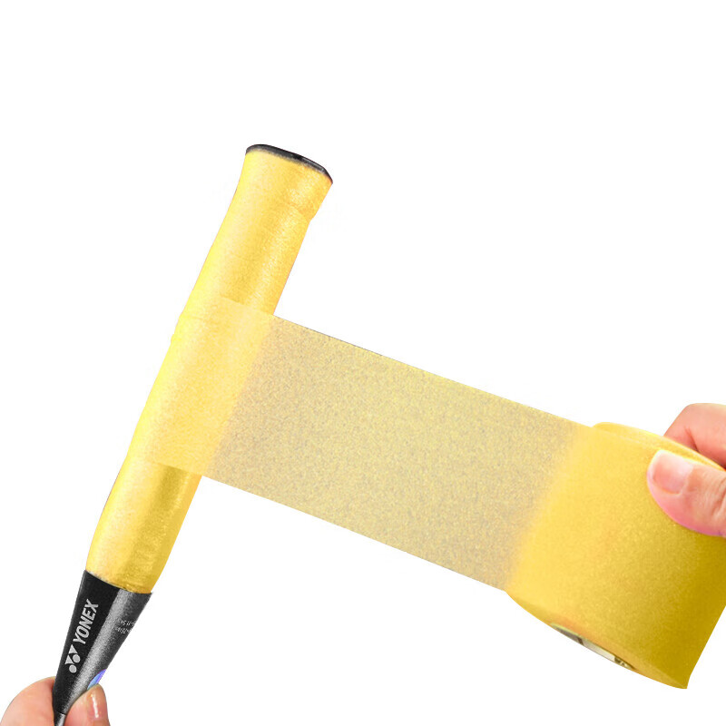 YONEX Shock-Absorbing Grip, Anti-Slip Wrap, AC013 Yellow