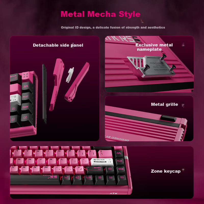 ATK RS6 Magnetic Axis Keyboard RT Customized E-sports Mechanical Keyboard Wired...