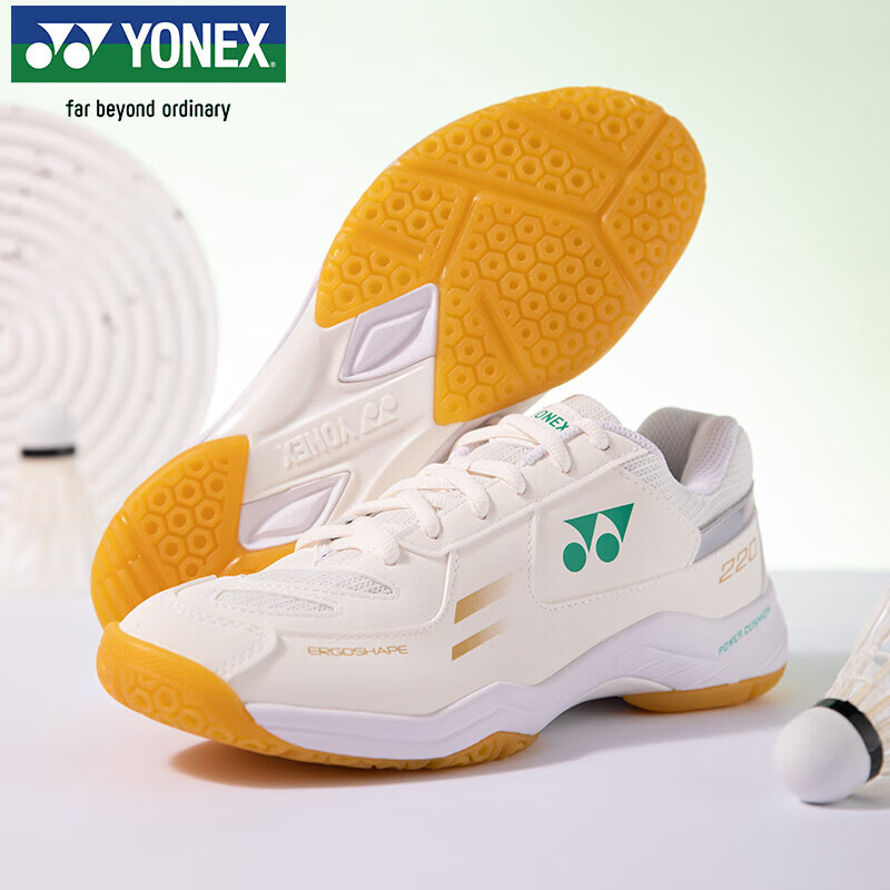 YONEX Badminton Shoes, Wear-Resistant, Shock-Absorbing, Non-Slip, Comfortable, f...