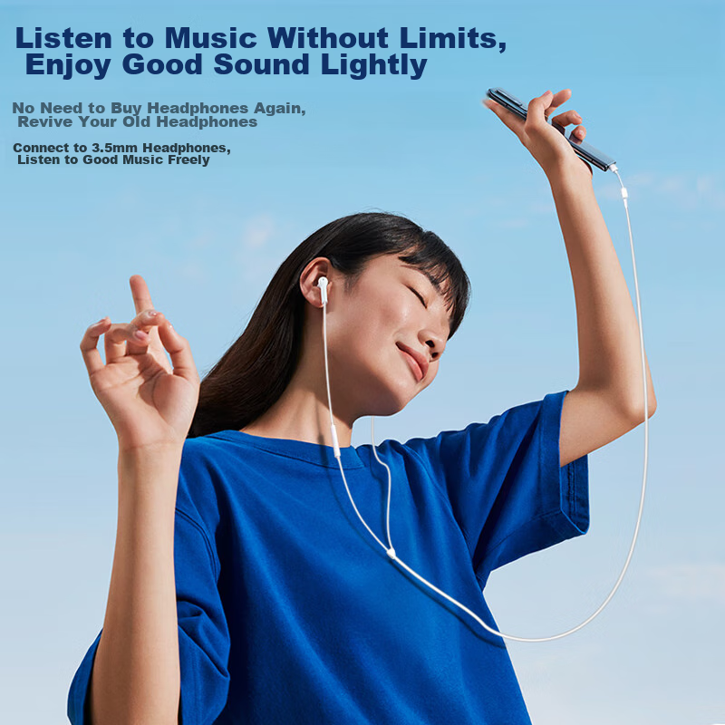 Trendsetter Compatible with Huawei Earphone Adapter Converter for Mate70/60Pro/P...