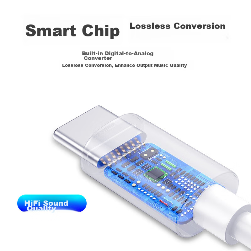 Trendsetter Compatible with Huawei Earphone Adapter Converter for Mate70/60Pro/P...