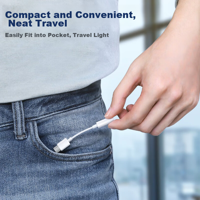 Trendsetter Compatible with Huawei Earphone Adapter Converter for Mate70/60Pro/P...