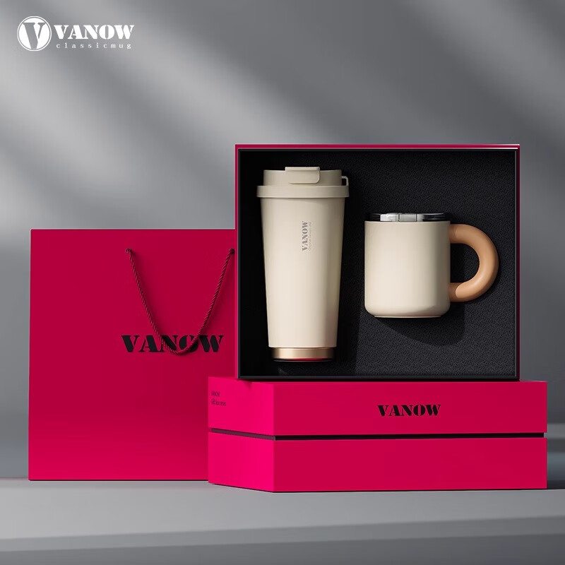 Vanow Insulated Coffee Cup Water Cup Tea Cup Gift High-end Souvenir Customized E...