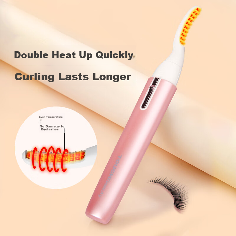TOUCHBeauty Electric Eyelash Curler, Suitable for Soft And Hard/real And Fake La...