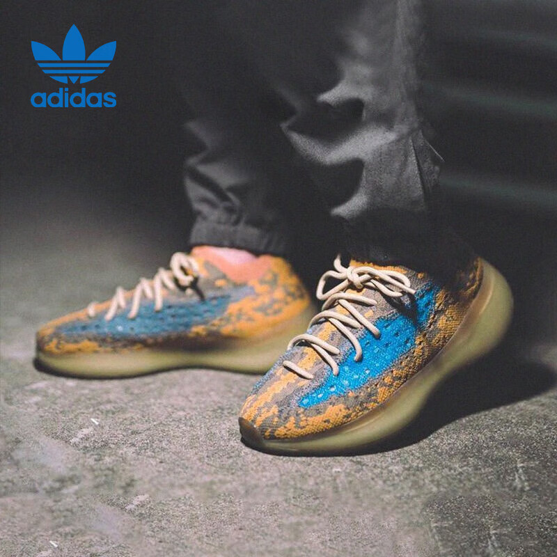 Adidas YEEZY380 Alien Coconut Summer Breathable Casual Shoes for Teenagers And S...