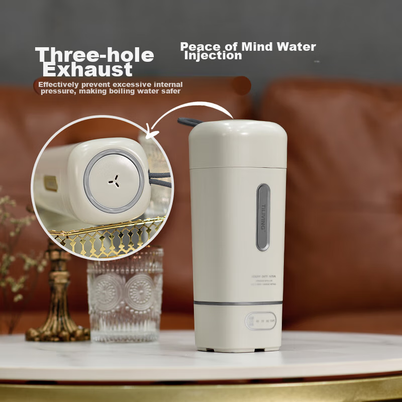 TILIVING (Titanium Living) Pure Titanium Portable Electric Kettle, Household Tra...