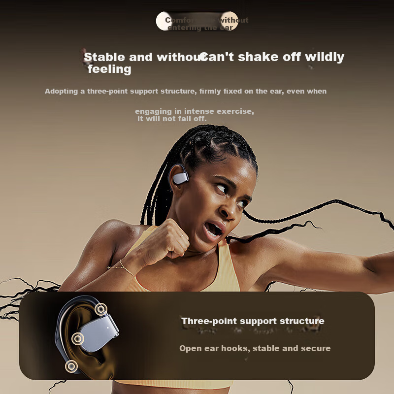 PVF 【2025 New ModelBerlin Sound】Bluetooth Earphones Hanging Ear Style Suitable...