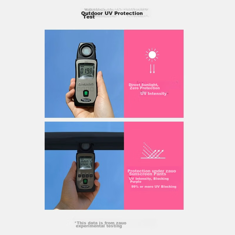 Zauo Ice-Cool Sun Protection Pants, Draping Slimming Effect, Lightweight Summer...