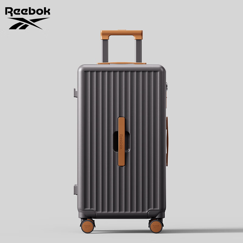 Reebok PC Rolling Luggage Suitcase Multi-functional Large Capacity Travel Passwo...