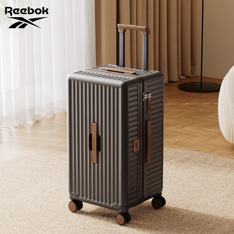 Reebok PC Rolling Luggage Suitcase Multi-functional Large Capacity Travel Passwo...