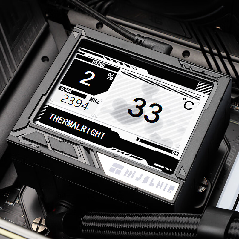 Thermalright MJOLNIR VISION 360 ARGB BLACK, All-In Liquid Cooler, 3.5-Inch LCD S...