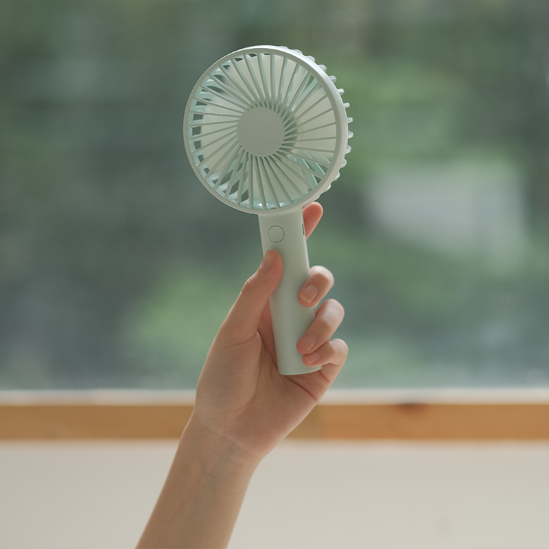 SOLOVE N9pro Handheld Fan, USB Rechargeable, Small Fan with Base, Portable, for...