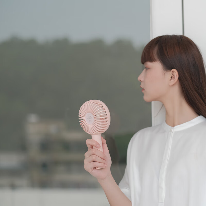 SOLOVE N9pro Handheld Fan, USB Rechargeable, Small Fan with Base, Portable, for...