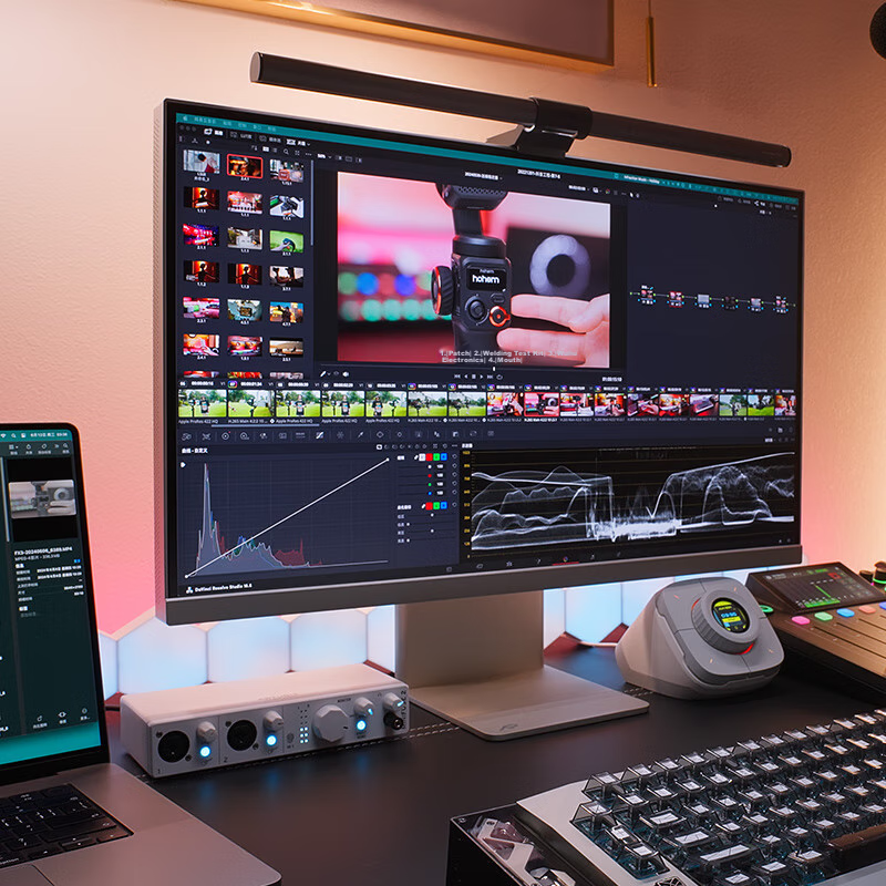 RICHVISION Future Vision 27-Inch Monitor, 5K Retina Display, Apple-Like Screen,...