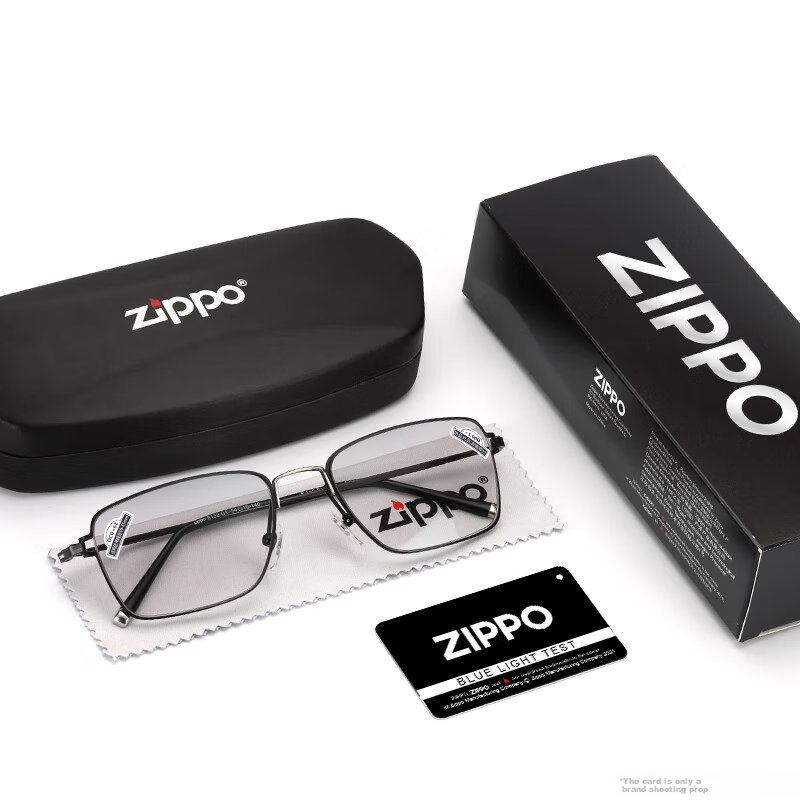 ZIPPO American Far And Near Smart Dual-Use Bifocal Reading Glasses with Imported...