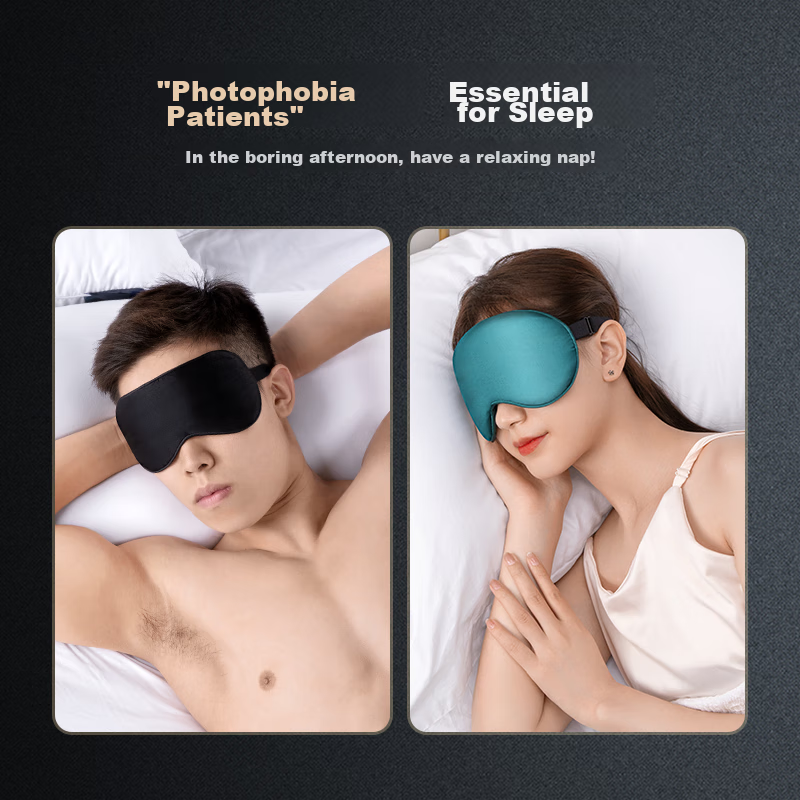 ToMill Eye Mask for Sleep, Relieves Fatigue, Protects Eyes, Blocks Light, Men's...