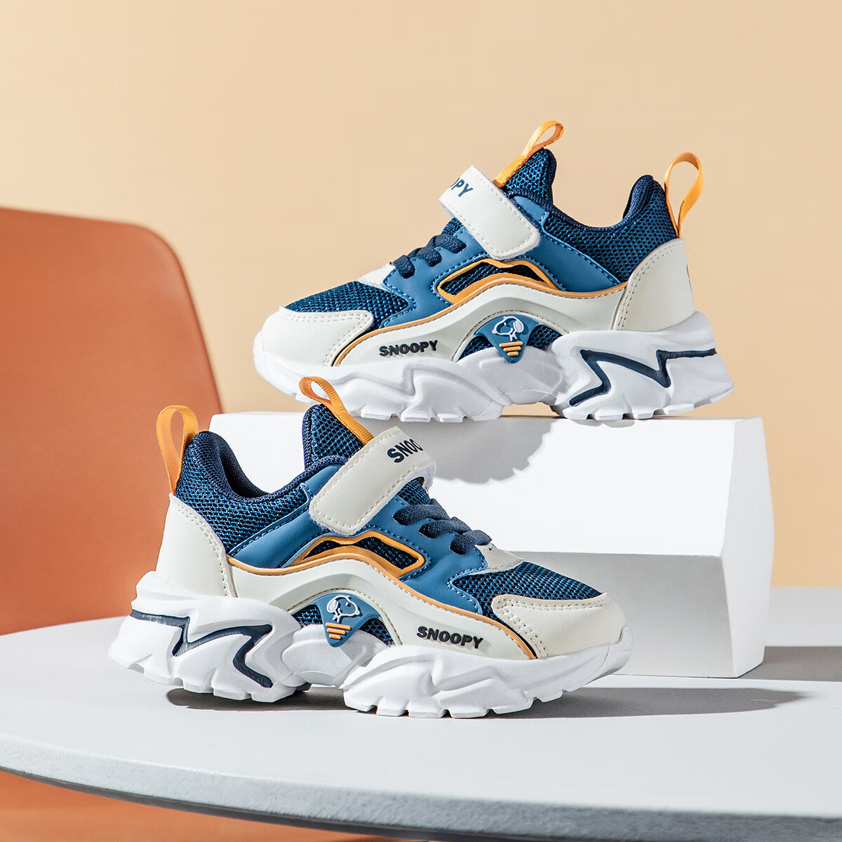 SNOOPYSNOOPY Kids' Sports Shoes Soft-soled All-match Running Shoes Boys and Girl...