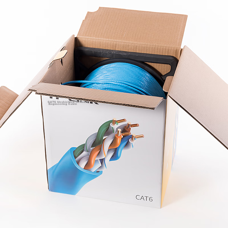 TP-LINK TL-EC600 (Blue) Professional-Grade Original Category 6 Unshielded High-S...