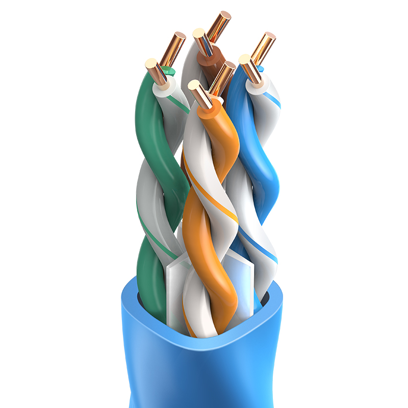 TP-LINK TL-EC600 (Blue) Professional-Grade Original Category 6 Unshielded High-S...