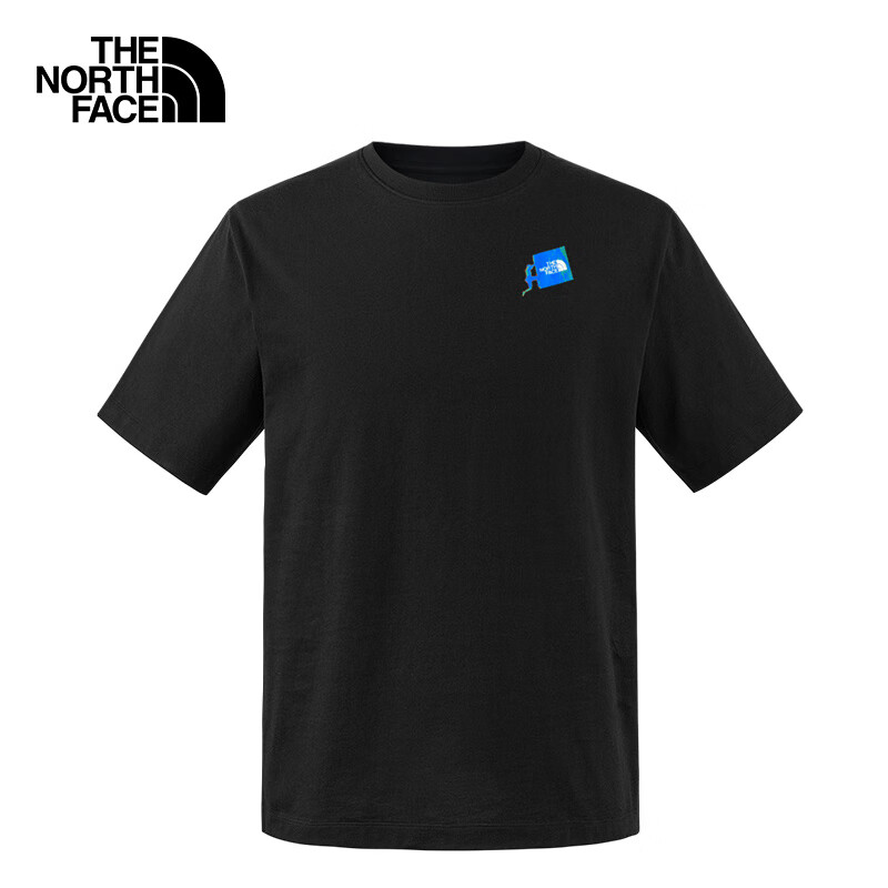 The North Face Men's Short Sleeve T-Shirt Outdoor Comfortable Breathable 8D7C Bl...