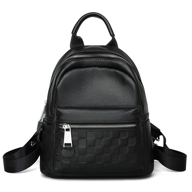 Viney Leather Backpack for Women, Large Capacity, Lightweight, Travel Bag, Styli...