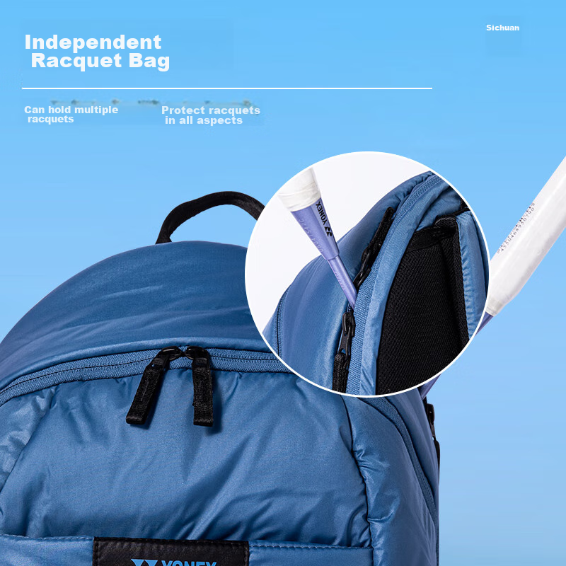 YONEX Badminton Bag, Backpack, Multifunctional, with Separate Shoe Compartment,...