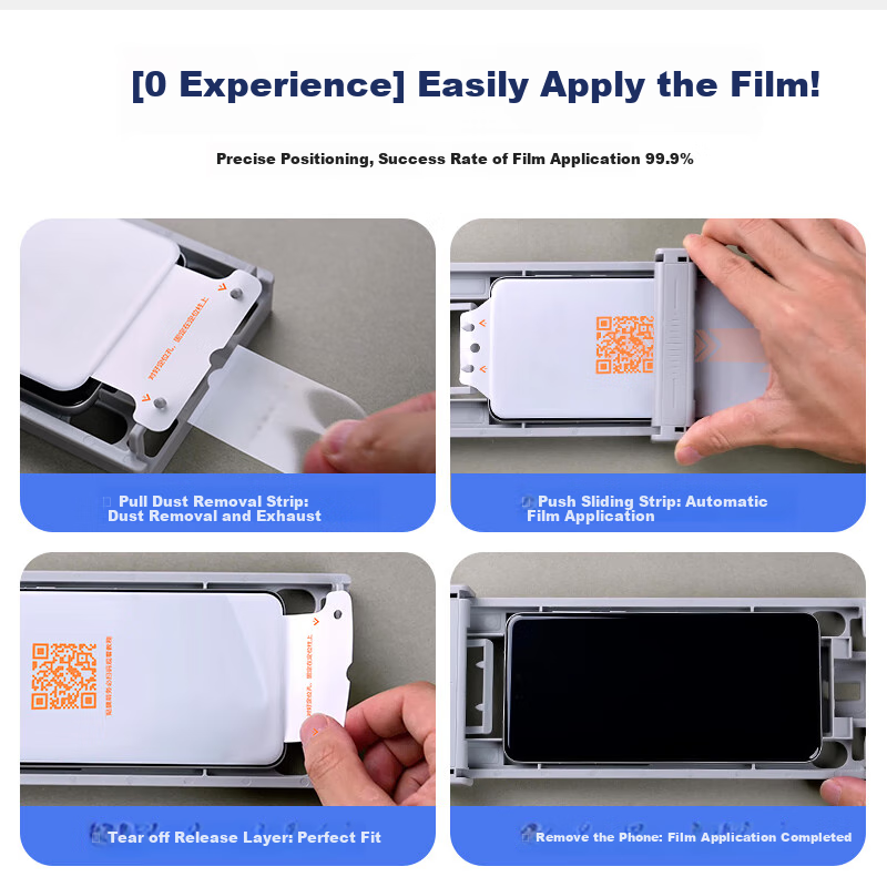 Smorss Fingerprint Unlock Screen Protector for Xiaomi 15 - Full Coverage, Ultra...