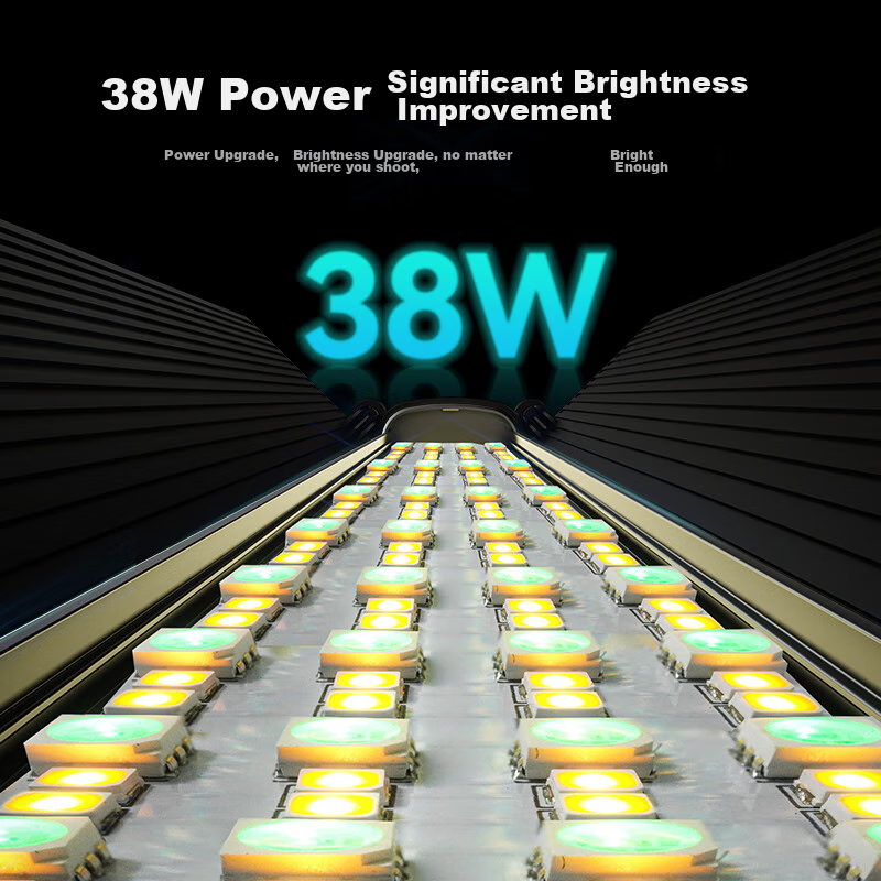 Ulanzi VL360 RGB Handheld Light Stick, Full-Color LED Fill Light, 38W Ultra-Brig...