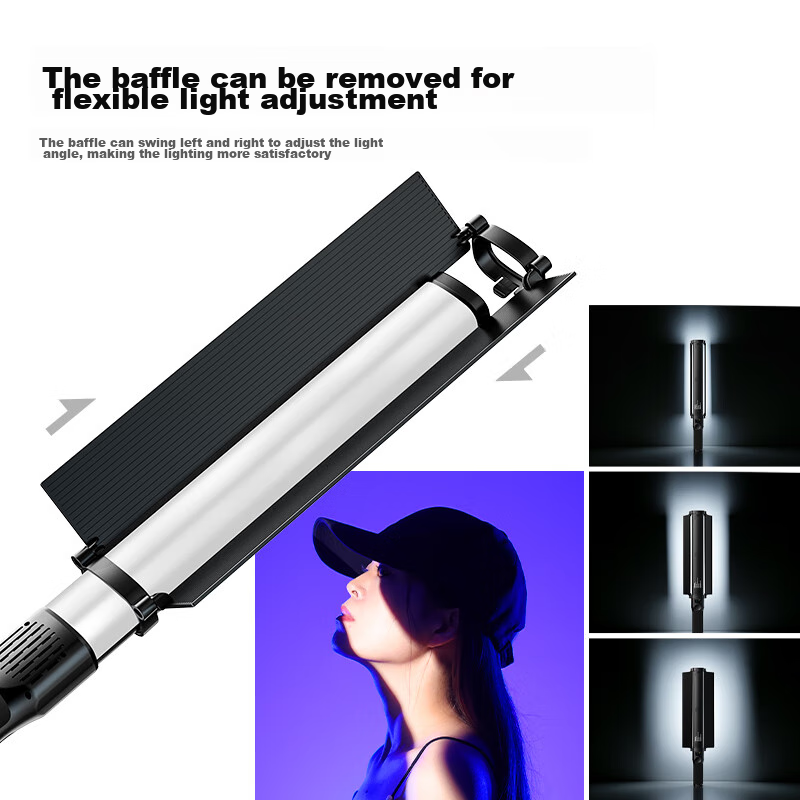 Ulanzi VL360 RGB Handheld Light Stick, Full-Color LED Fill Light, 38W Ultra-Brig...