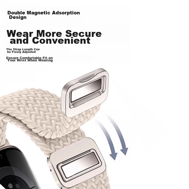 Watchbond Compatible with Huawei Watch GT5 Strap, GT4 Women's 41mm Braided Loop...